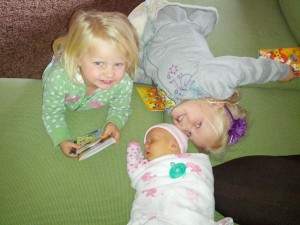 I love this picture of all 3 of the girls!