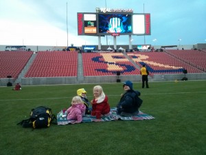 Cloudy with a Chance of Meatballs @ Rio Tinto Stadium