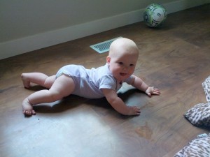 Millie trying to CRAWL