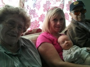 meeting the Great Grandparents