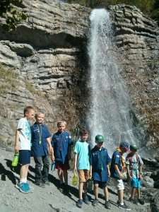 Sister Kirby and I took these boys to Battle Creek Falls so they could earn their Paws on the Path Adventure! James, Nathan, Ryan, Emerson, Luca, Packer, Mackai