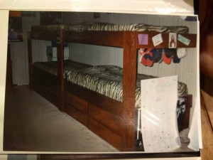 Ben and his brothers had a Quad bunk :)
